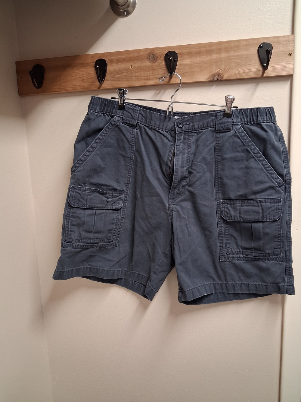 Savane Men's Cargo Shorts - Slate Blue